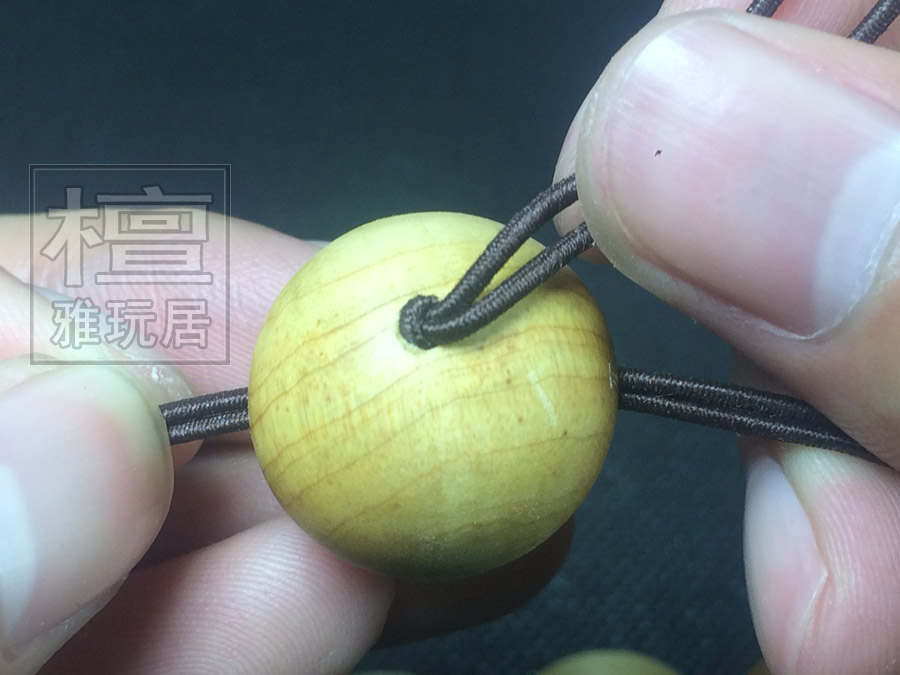 把线拉好