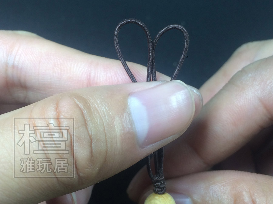 两根线对折